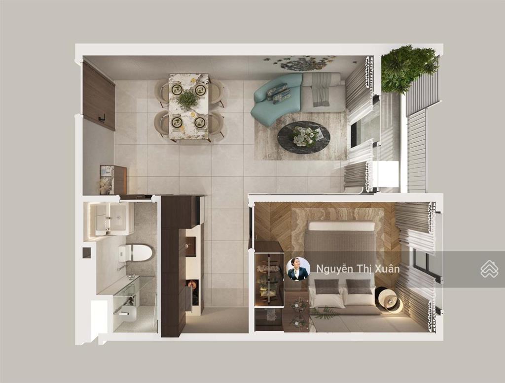 Thanh toán chỉ từ 6 triệu/tháng, sở hữu căn hộ 4 mặt tiền đường, cận metro số 1, giá f0 từ cđt