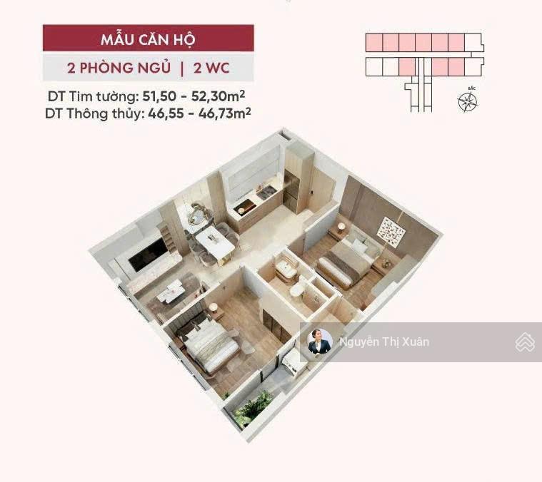 Căn view sông 2pn  2wc đối diện aeon mall biên hòa, thanh toán chỉ 430tr ký hđmb, q3/2027 nhận nhà