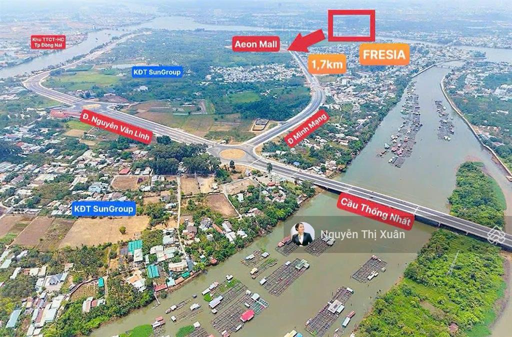 Chỉ từ 490 triệu ký hđmb, sở hữu căn hộ 2pn view sông đối diện aeon mall biên hòa, q3/2027 nhận nhà