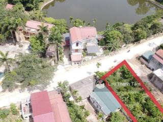 Chủ cần bấn lô đất tiềm năng bám đường rộng liên xã giáp ranh hn, diện tích 577m2 có 180m2 thổ cư