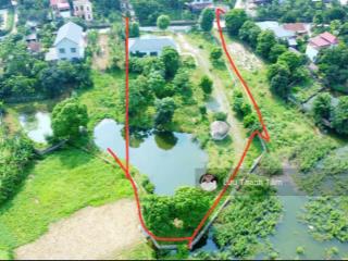 Bán lô đất siêu vip 3.100m bám hồ đồng chanh biệt thự, ao cá, nghỉ dưỡng đỉnh cao diện tích 3