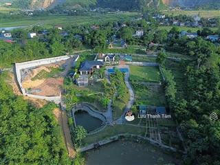 Siêu phẩm vuông như bánh chưng bán lô góc 2 mặt tiền tại cư yên  lương sơn  hoà bình.