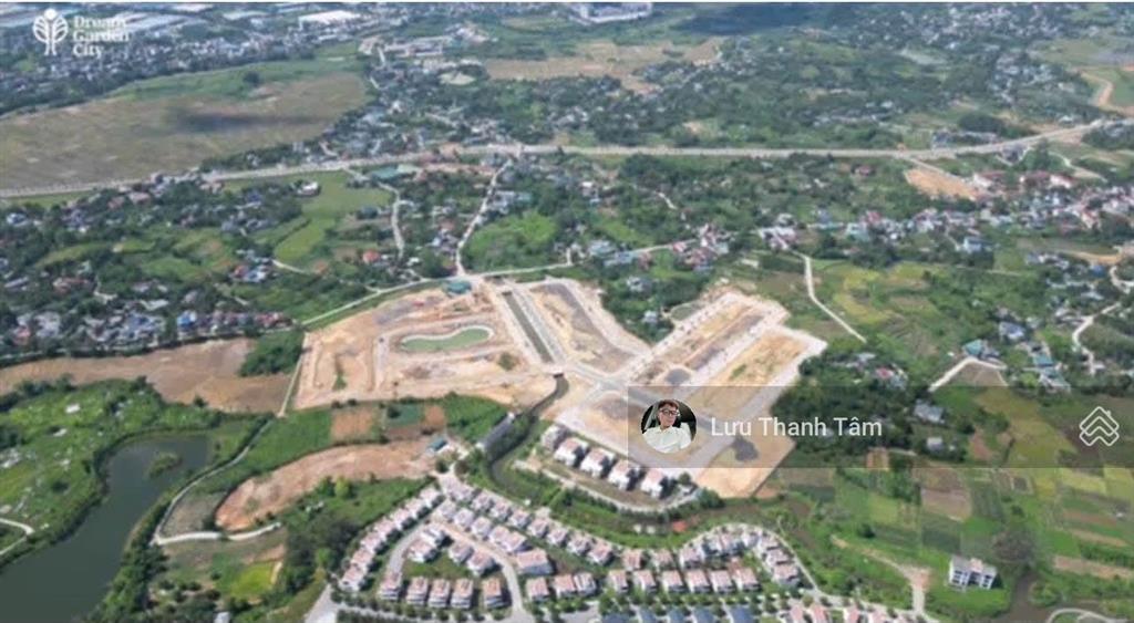 Bán lô ngoại giao dự án dream garden city nhuận trạch lương sơn hòa bình. 150m2, mt 7,9m