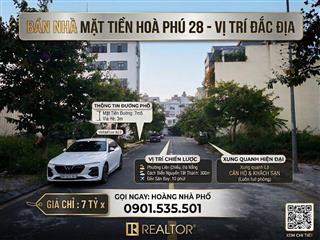 Kinh Doanh Dòng Tiền-Mặt Tiền Đường 7m5 Hoà Phú 28 Phường Liên Chiểu-100m2-Ngang5m-7 Tỷ x