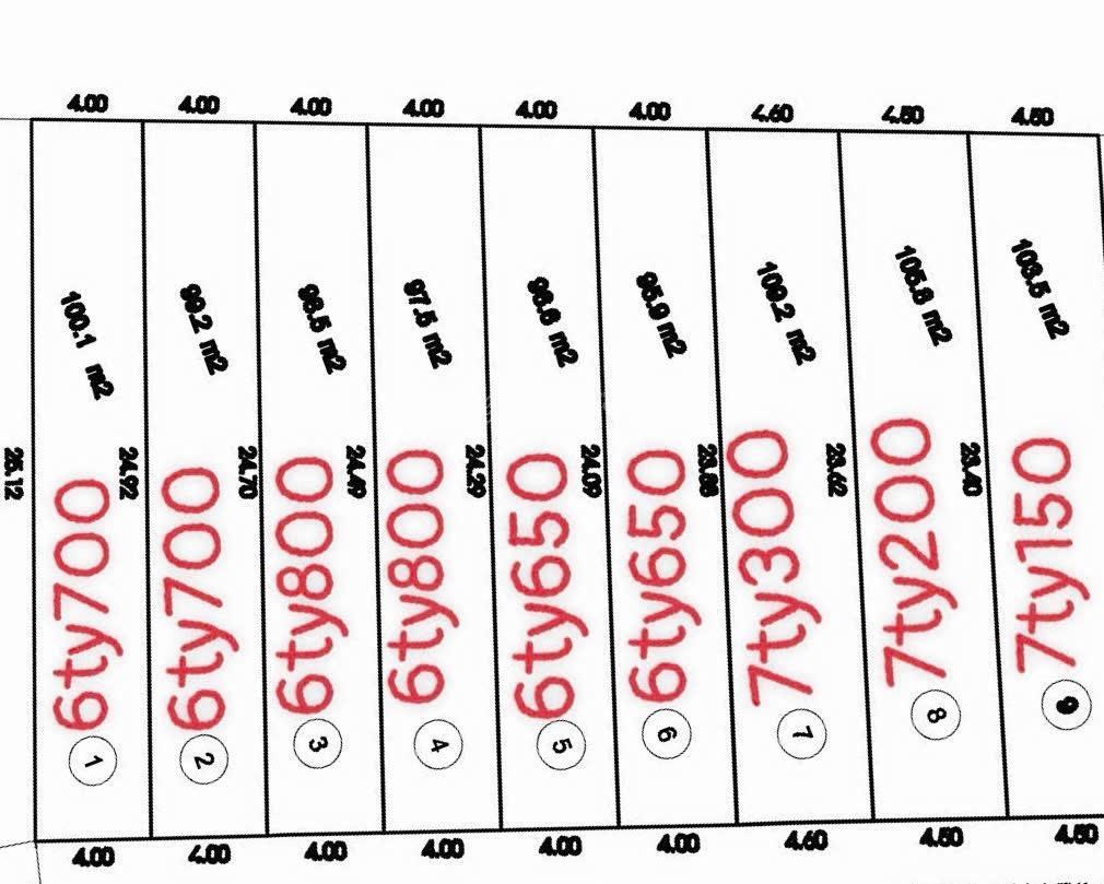 9 lô liền kề hẻm xe hơi huỳnh thiện lộc( ngay luỹ bán bích ) dt  4x25m ( giá 6.7tỷ tl )