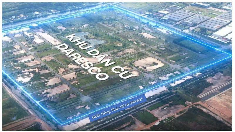 Bán nền b8, hướng đông, sổ sẵn, gần trung tâm thương mại daresco gần vin hậu nghĩa và vành đai 4