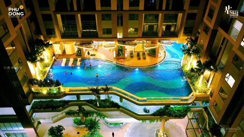 Cho thuê căn hộ phú đông sky garden 8.5tr/2pn,2wc/70m2