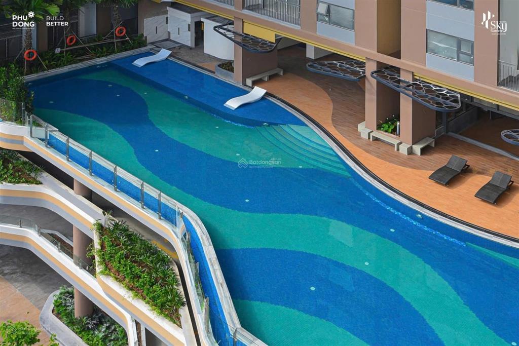 Cho thuê căn hộ phú đông sky garden 8tr/2pn,2wc/70m2 view đông nam
