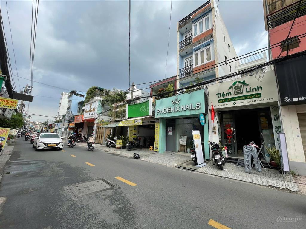 Bán gấp nhà mặt tiền quận 10  5 tầng 99m2 (4x25m) sổ đẹp  17 căn hộ ở & cho thuê 45 triệu/tháng