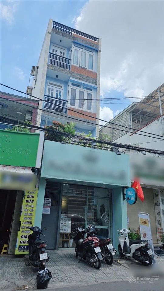 Bán gấp nhà mặt tiền quận 10  5 tầng 99m2 (4x25m) sổ đẹp  17 căn hộ ở & cho thuê 45 triệu/tháng