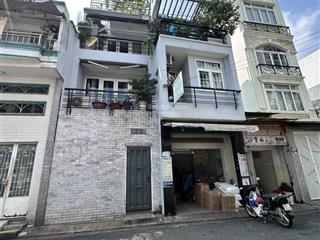 Bán nhà mặt tiền khu cư xá bắc hải, quận 10  4 tầng 57m2 (3.6x17)  đường nhựa xe hơi đậu đỗ 24/24