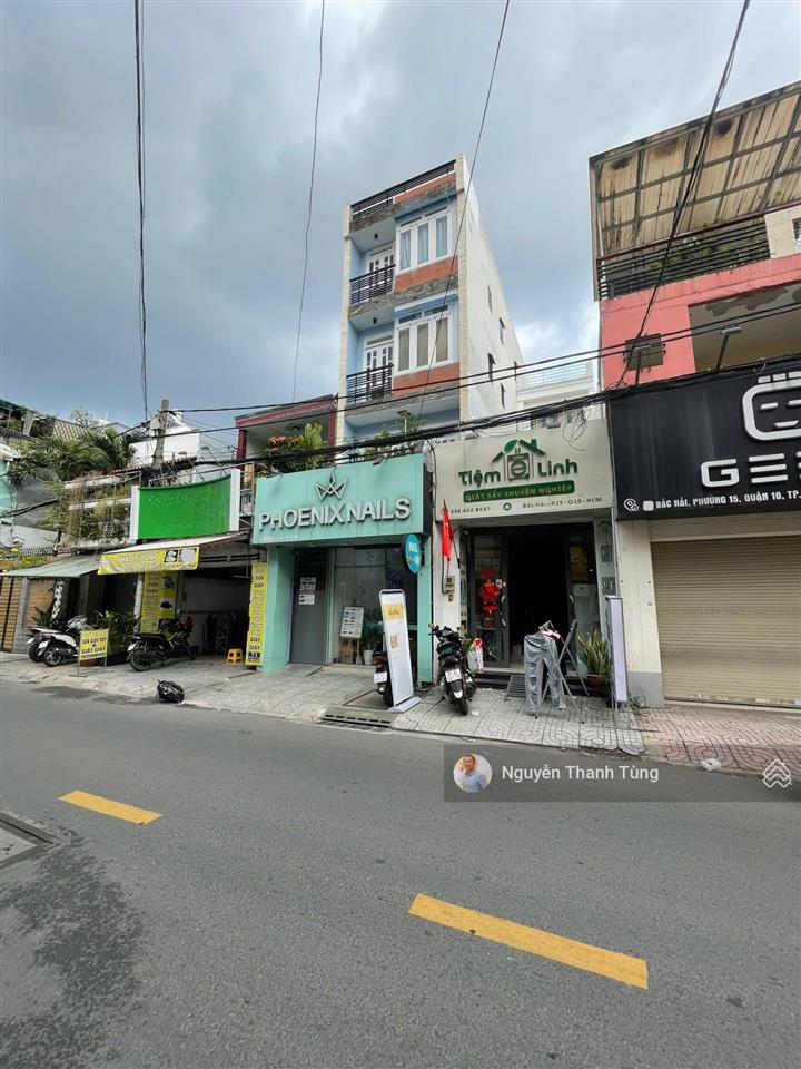 Bán gấp nhà mặt tiền quận 10  5 tầng 99m2 (4x25m) sổ đẹp  vừa ở vừa cho thuê thu nhập 45 tr/th