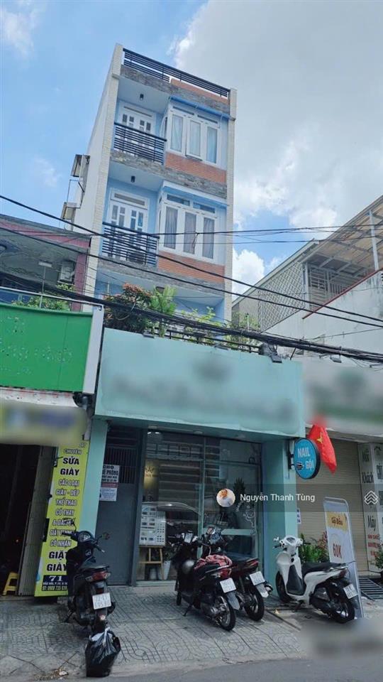 Bán gấp nhà mặt tiền quận 10  5 tầng 99m2 (4x25m) sổ đẹp  vừa ở vừa cho thuê thu nhập 45 tr/th