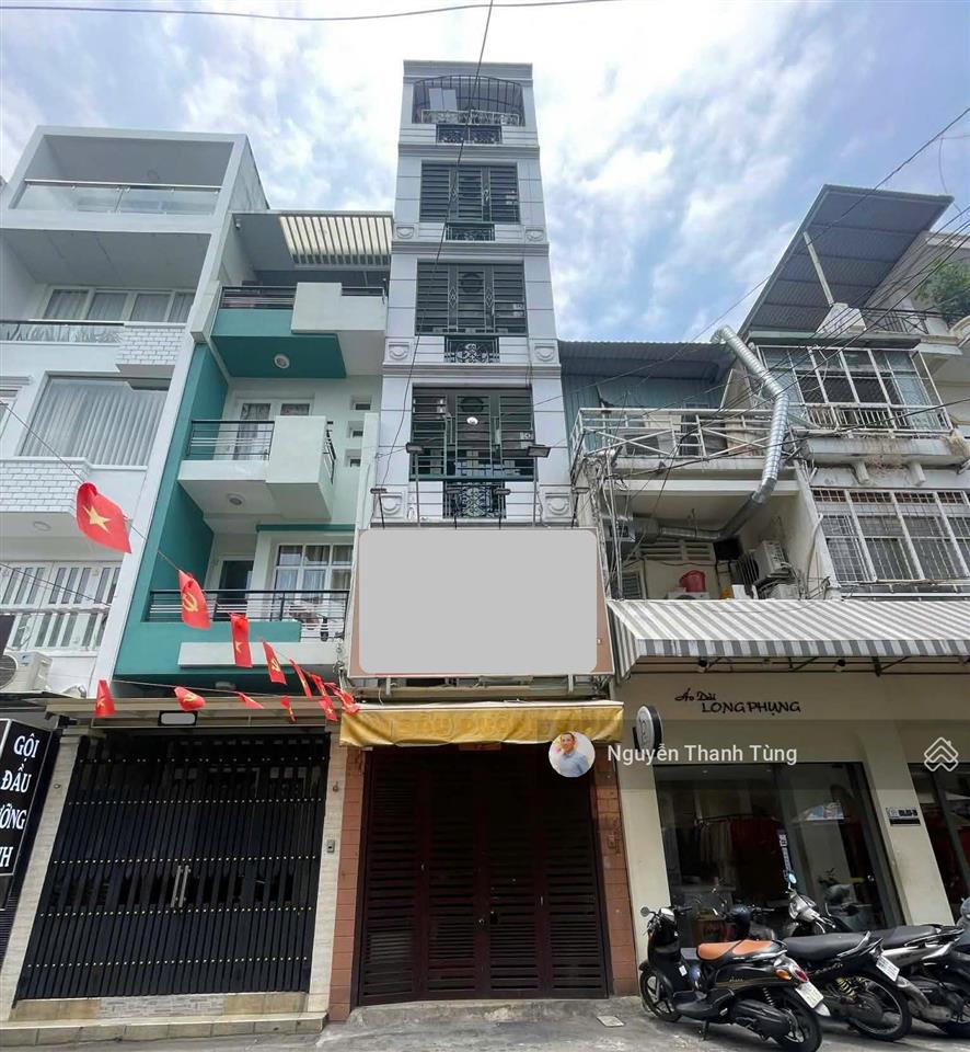 Bán gấp nhà mặt tiền đường bàn cờ, quận 3  6 tầng hoàn công đủ  kinh doanh tốt ngành làm đẹp.