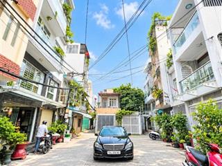 Bán gấp nhà hẻm xe hơi ngay cầu bông giáp quận 1, 4 tầng 93m2 (4x19) sổ đẹp, ô tô đậu đỗ trước nhà