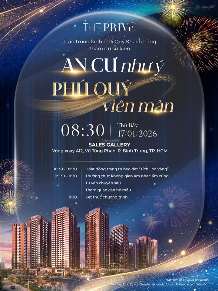 The privé  chỉ 6,8% ký hđmb  căn hộ 3 mặt giáp sông  liền kề thủ thiêm