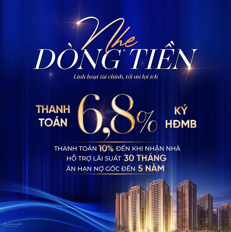 The privé  chỉ 6,8% ký hđmb  căn hộ 3 mặt giáp sông  liền kề thủ thiêm