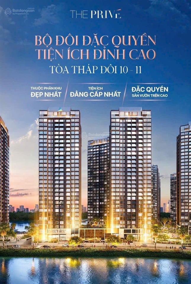 The privé  chỉ 6,8% ký hđmb  căn hộ 3 mặt giáp sông  liền kề thủ thiêm