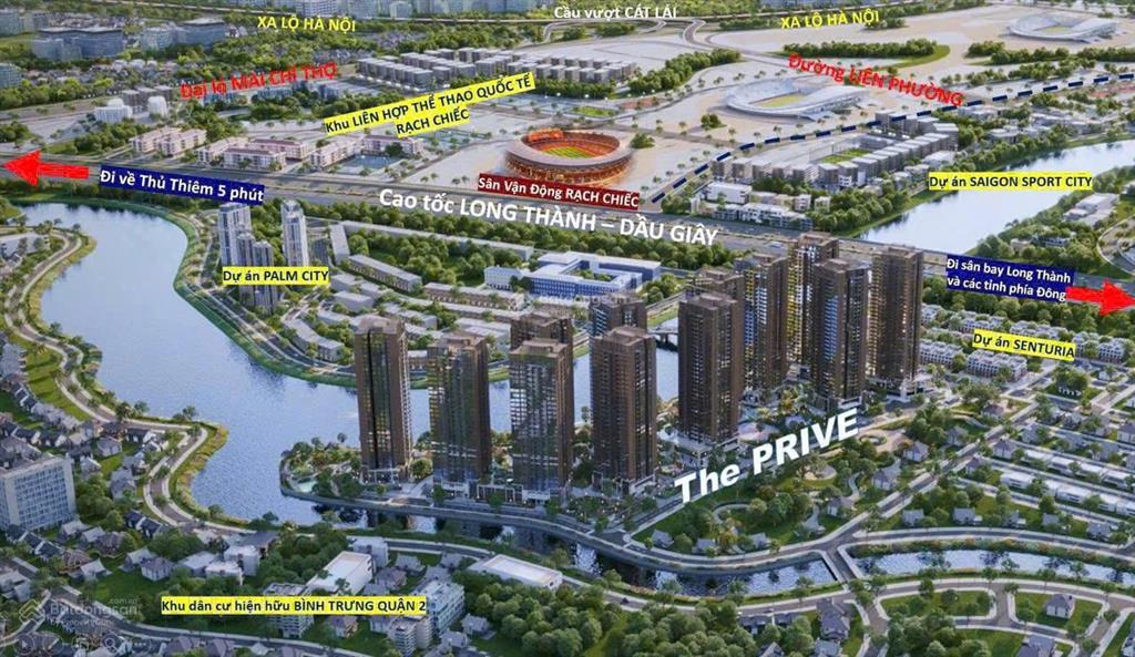 The privé  chỉ 6,8% ký hđmb  căn hộ 3 mặt giáp sông  liền kề thủ thiêm