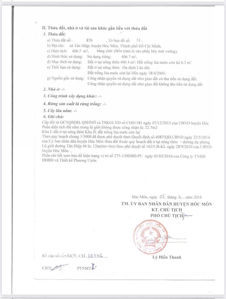 Bán nhà riêng tại tân hiệp 46, 8,6 tỷ, 203,5m2, đẹp, nhiều tiện ích