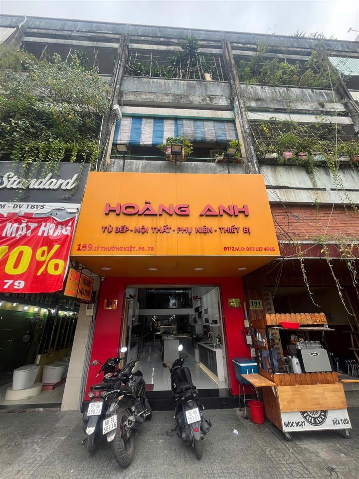 Chính chủ cho thuê căn 189 lý thường kiệt, phường 6, quận tân bình, tp. hcm 2pn 2wc