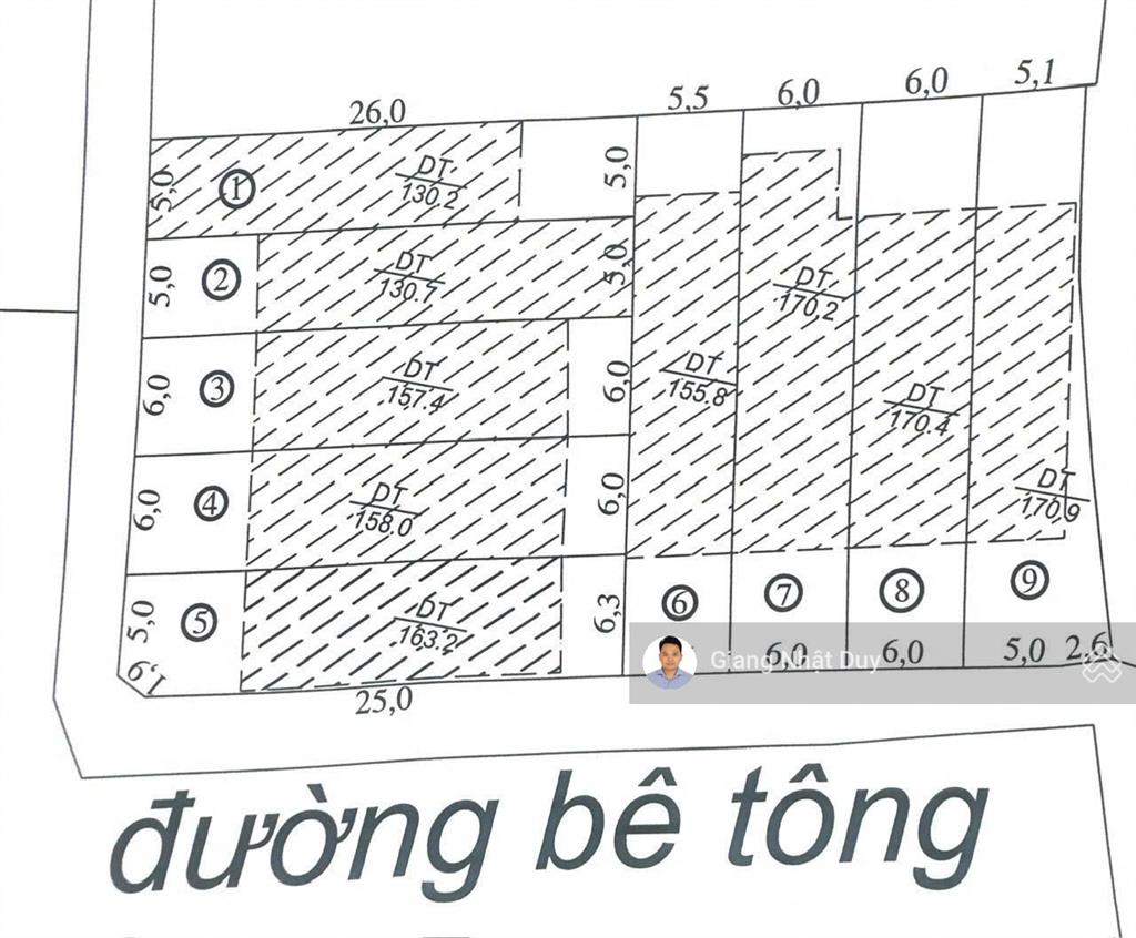 Bán đất 155m2 tại xã lộc thành, 550 triệu, pháp lý đầy đủ
