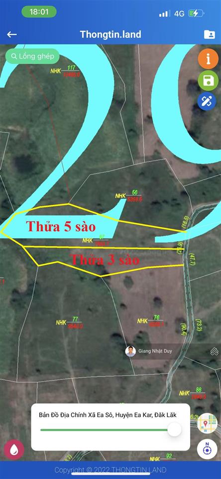 Bán đất đẹp tại đt 691, ea sô, ea kar, đắk lắk, 588 triệu, 8000m2