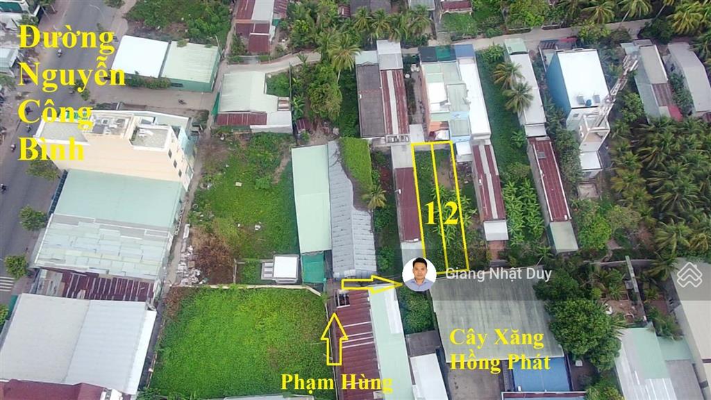 Chính chủ bán đất tại phạm hùng, 770 triệu, 108m2