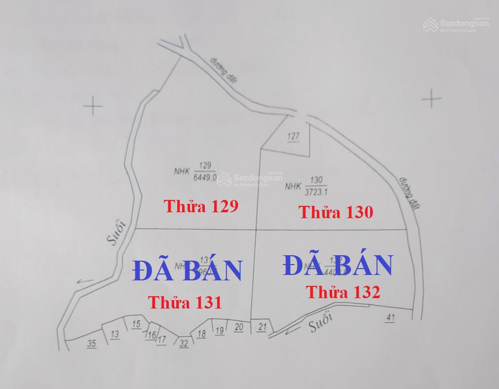 Dt 6449m2 đất daklak chỉ với 320tr