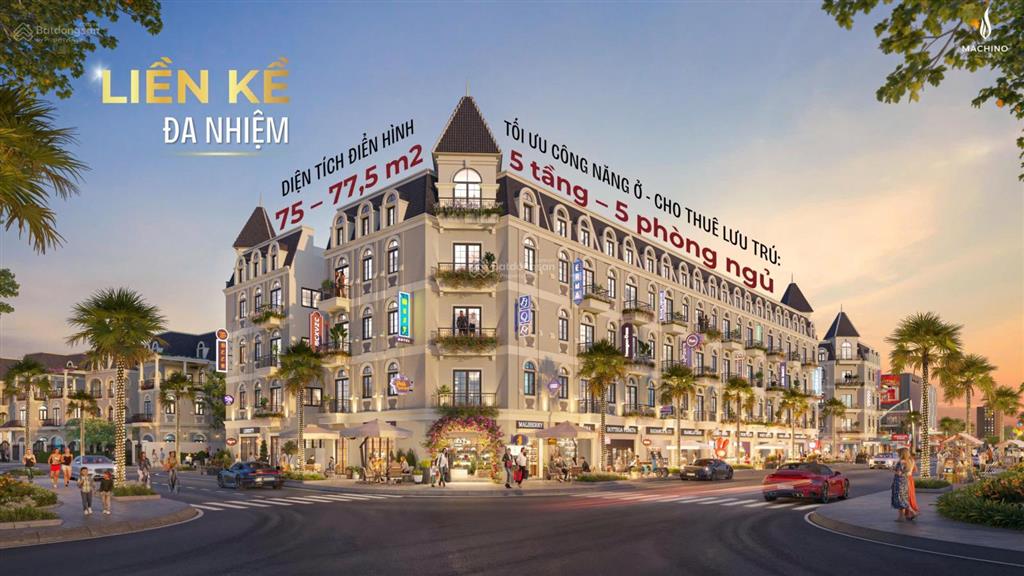 Sở hữu nhà phố 5 tầng tại machino phú xuân, phường thái bình  hưng yên chỉ với 3,7 tỉ dt 75m2