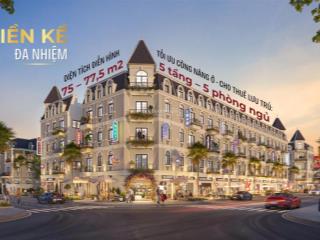 Sở hữu nhà phố 5 tầng tại machino phú xuân, phường thái bình  hưng yên chỉ với 3,7 tỉ dt 75m2