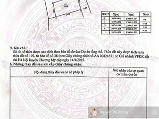 Chính chủ gửi bán lô đất tại xã quảng bị mới  không lỗi phong thủy giá chỉ 1.xty