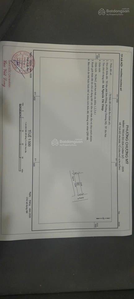 Chính gửi bán nhanh lô đất tại tiên phương phường chương mỹ  hà nội  sẵn nhà cấp 4  giá tốt