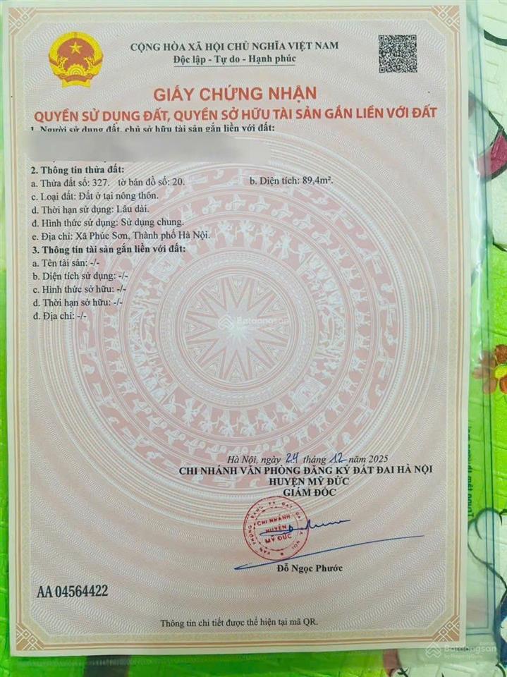 Cực phẩm lô góc 2 mặt tiền tại bột xuyên  mỹ đức chỉ nhỉnh 2ty
