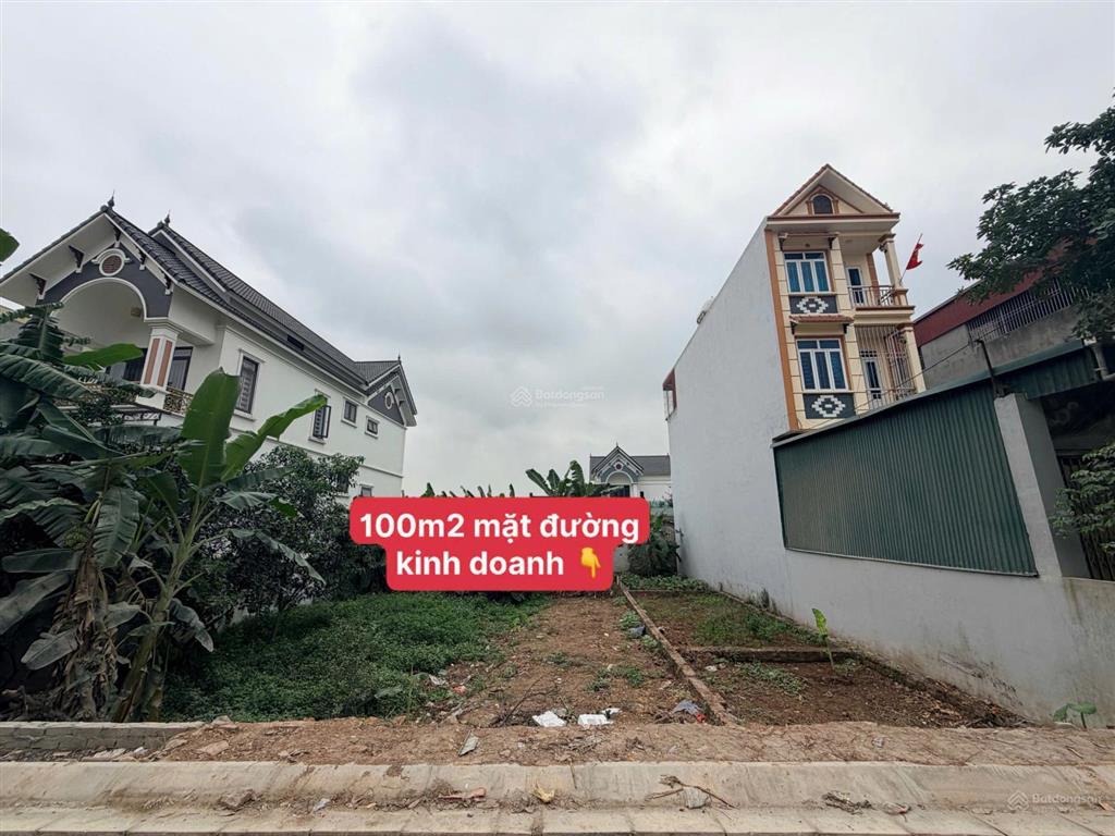 Bán đất thượng vực, chương mỹ 100m2 vuông đẹp ô tô gần đất giá chỉ 3,x tỷ