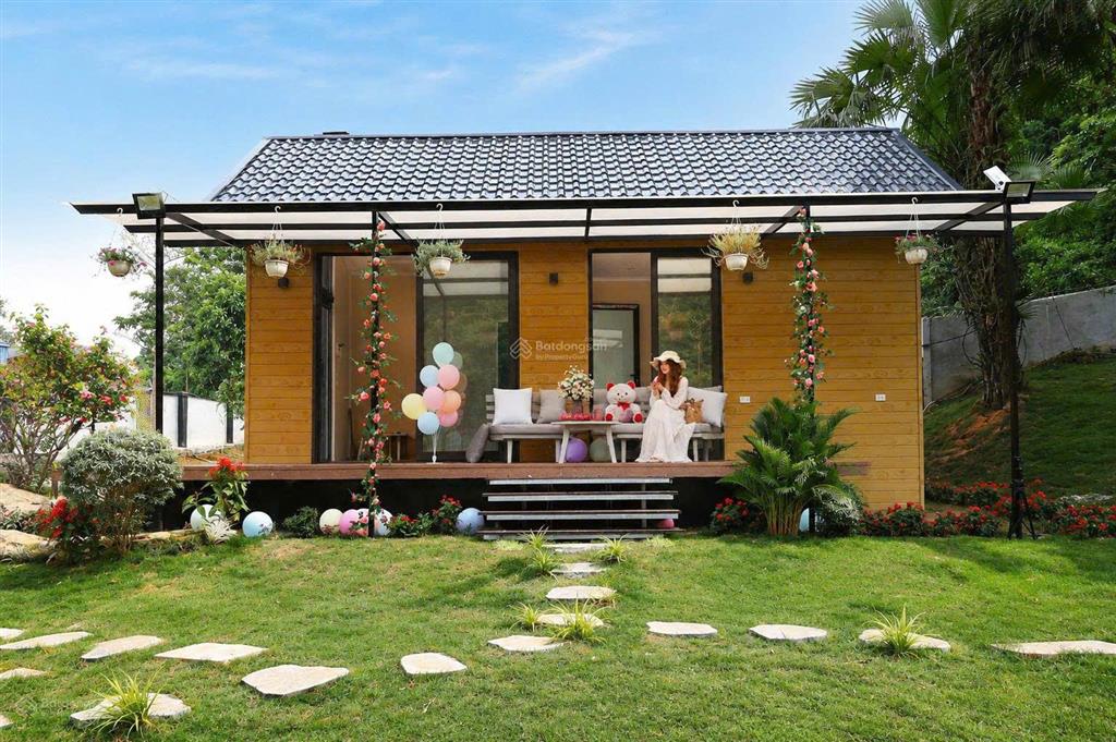 Khu nghỉ dưỡng mới 100%  giá chỉ hơn 1 triệu đồng/m² tại kim bôi, hòa bình