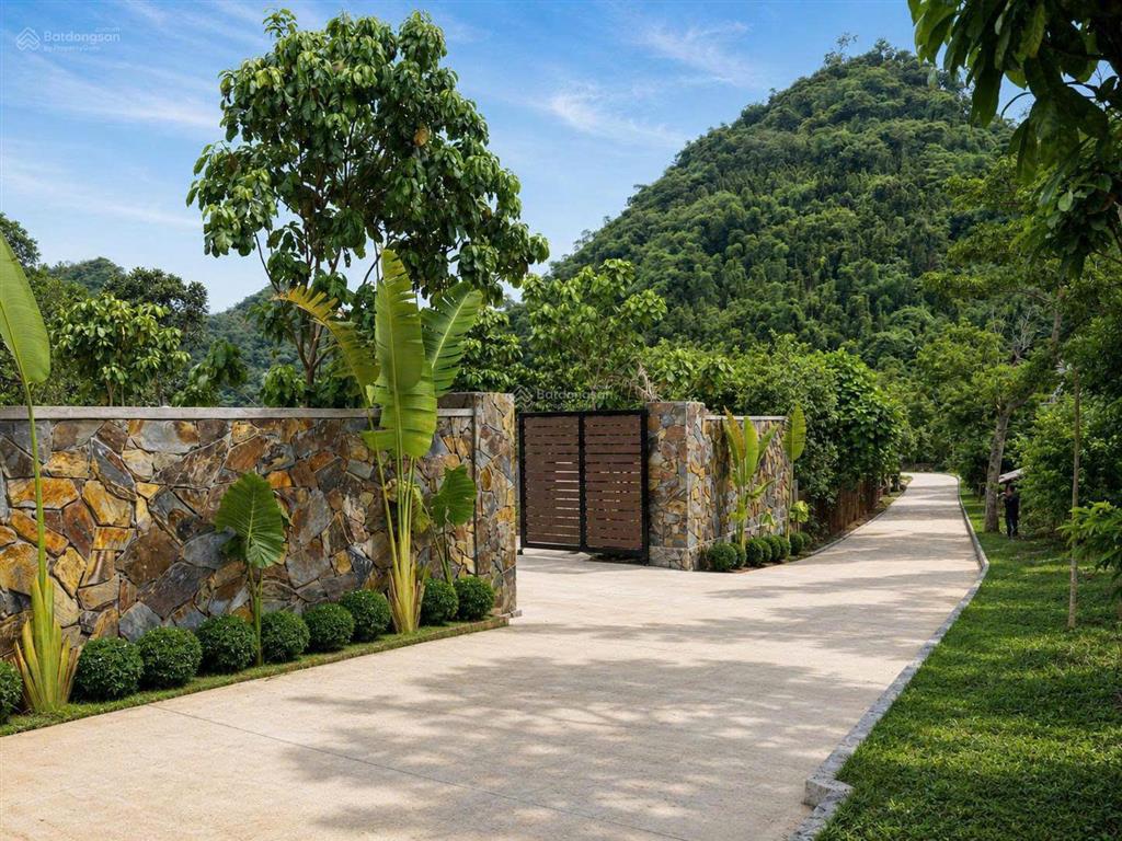 Khu nghỉ dưỡng mới 100%  giá chỉ hơn 1 triệu đồng/m² tại kim bôi, hòa bình