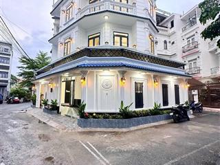 NHÀ GÓC 2 MẶT TIỀN, HẺM XE HƠI HUỲNH TẤN PHÁT, 7.5X12M, KHU DÂN TRÍ CAO