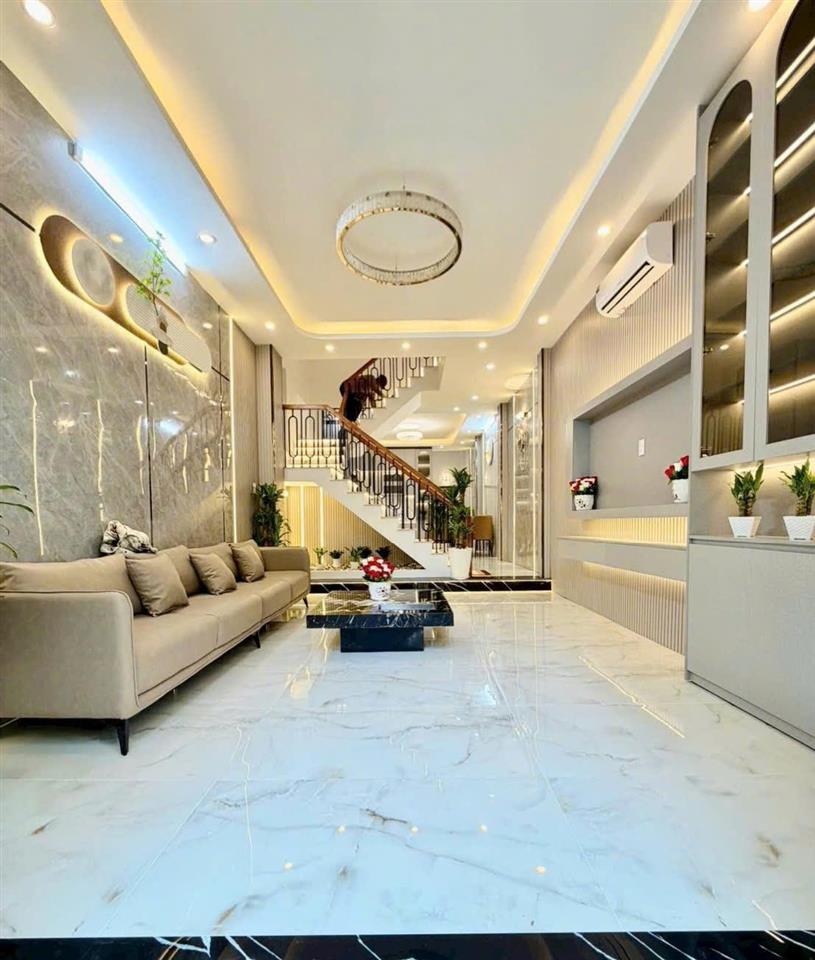 Nhà đẹp hẻm 1942 Huỳnh Tấn Phát, 4x14m, 5.8 tỷ, tặng nội thất tiền tỷ