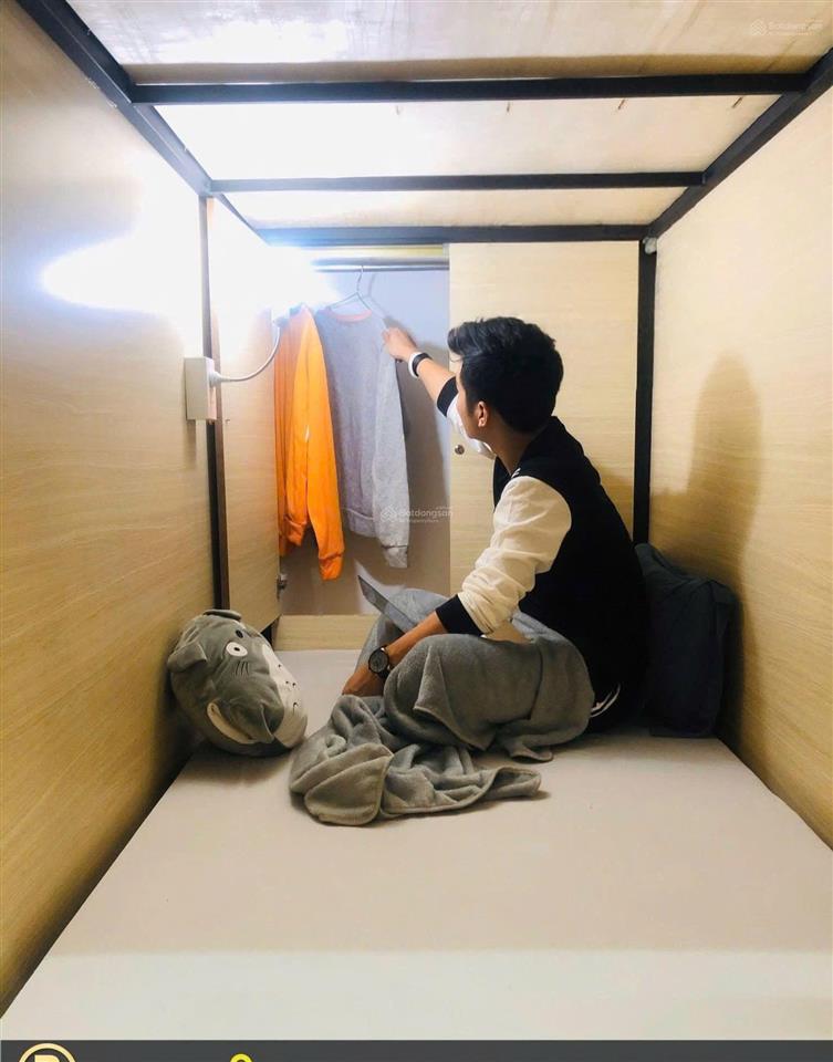 Cho thuê sleepbox có cửa khóa đường phạm phú thứ, quận tân bình