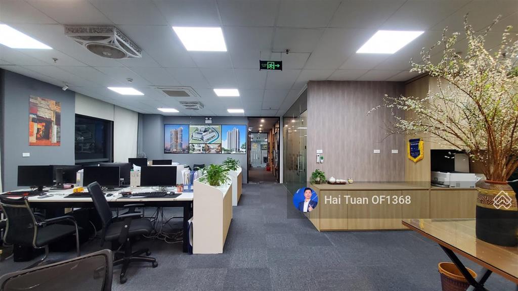 Bán diện tích lên tới 1000m2 sàn thương mại văn phòng tòa the pride tố hữu