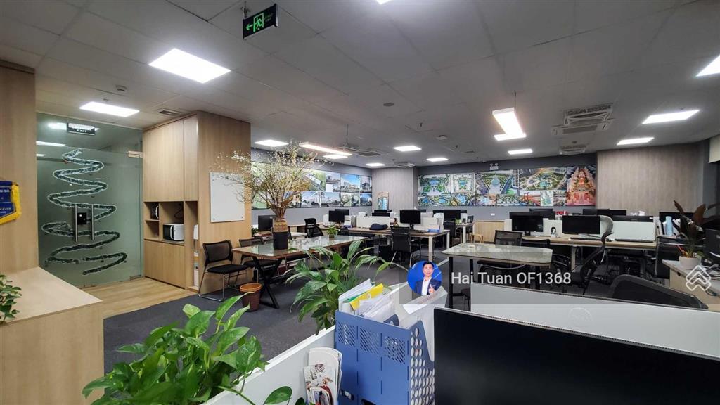 Bán diện tích lên tới 1000m2 sàn thương mại văn phòng tòa the pride tố hữu