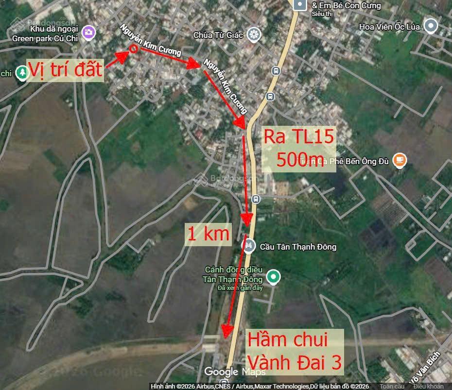 Đất thổ cư mặt tiền đường nhựa, dt 5,8 x 17m. giá chỉ 2ty150