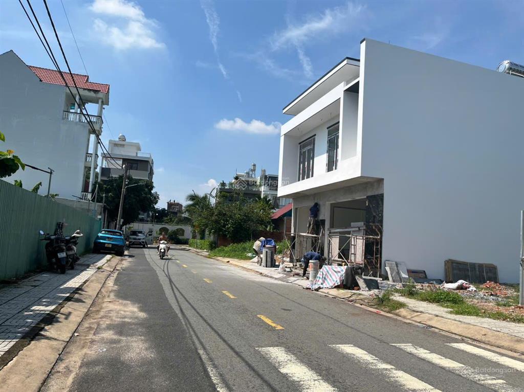 Bán đất tân xuân tô ký, dt 84m mặt tiền đường nhựa 12m. giá 4ty350