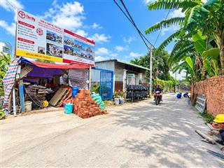 Đất tân xuân hóc môn đất nở hậu 103m, 95m thổ cư, đường 5m chỉ 3ty350
