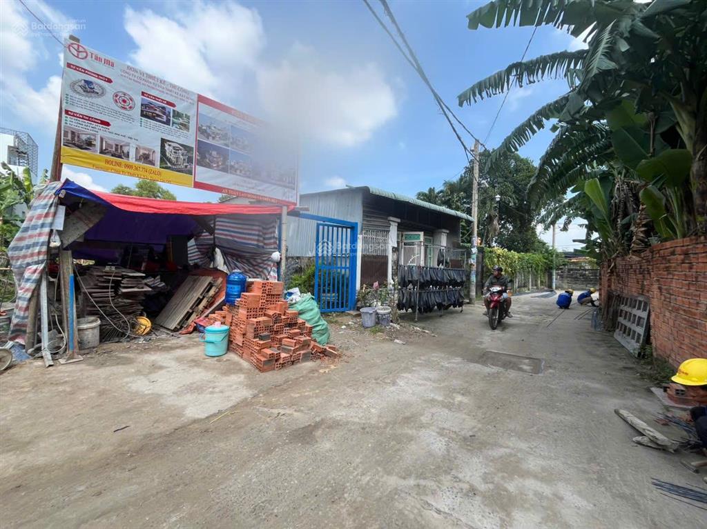 Đất tân xuân hóc môn đất nở hậu 103m, 95m thổ cư, đường 5m chỉ 3ty350
