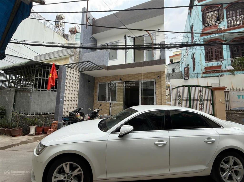 Nhà 1 trệt 1 lầu đường trung mỹ tây 1a, 5x 13m , đường oto. giá 4ty6