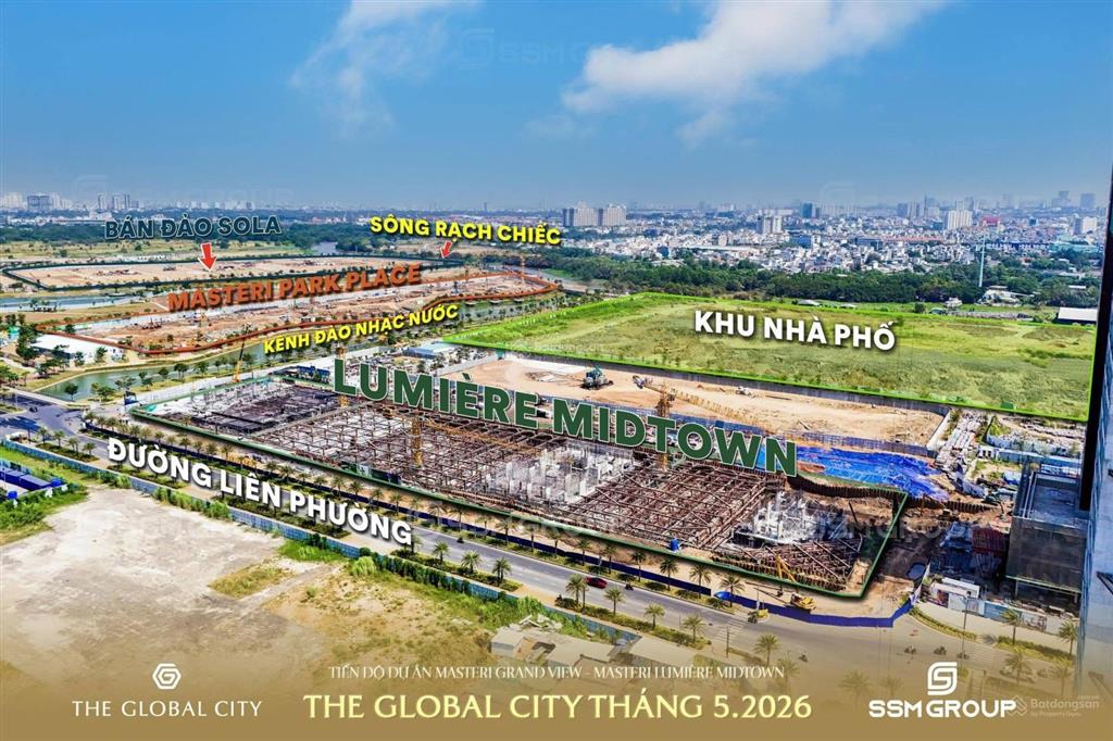 Căn 1pn lumiere midtown phân khu vip nhất the global city.