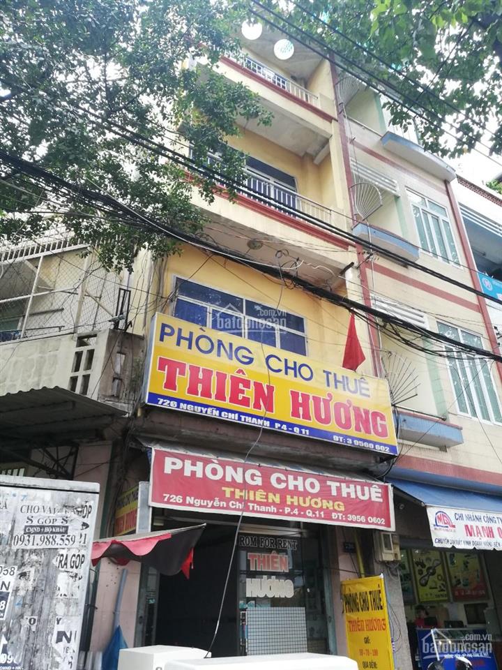 Bán căn đôi ks thiên hương điạ chỉ 176a  176 nguyễn chí thanh, p.4, q.11, dt 8m x 19m, chỉ 56 tỷ