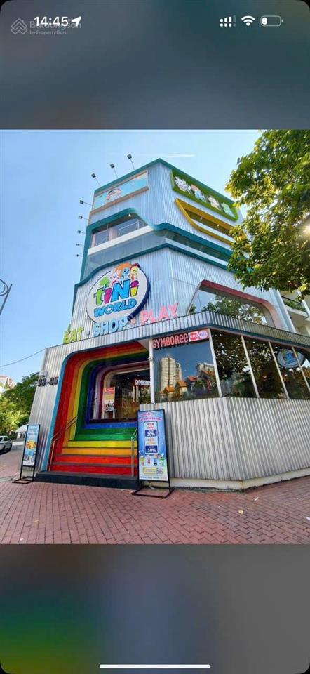 Tôi chủ nhà cho thuê góc 2 mặt tiền đường lớn 93 nguyễn thị thập, giá 290 triệu/thág, 260m2, 5 tầng